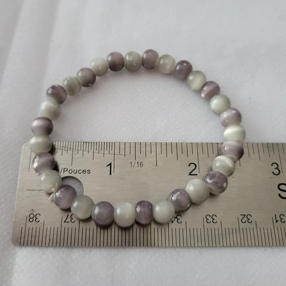 Beaded Stretch Bracelets Set Of 2 - Picture 6 of 7